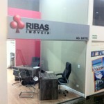 Placa em aço para fachada interna 