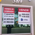 Placas de vende para imobiliárias e corretores